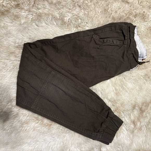7 For All Mankind Kids Dark Brown Casual Trousers - Picture 1 of 3